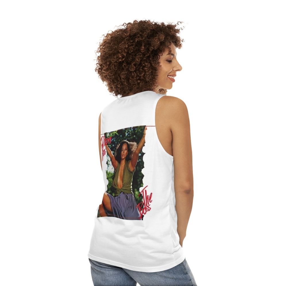 Diana Ross The Boss Album Unisex Music Tank Top - women back