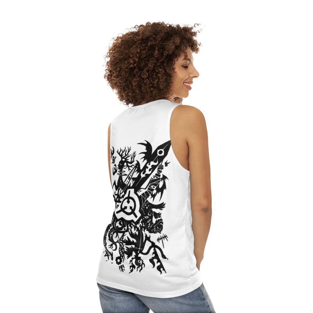 SCP Foundation Unisex Tank Top - women back