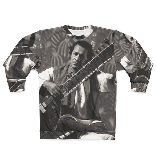 Indian Sitar Player Sweatshirt