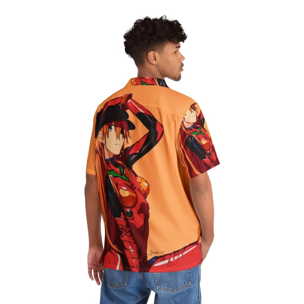 Asuka Japanese-Style Anime Inspired Hawaiian Shirt - People Back