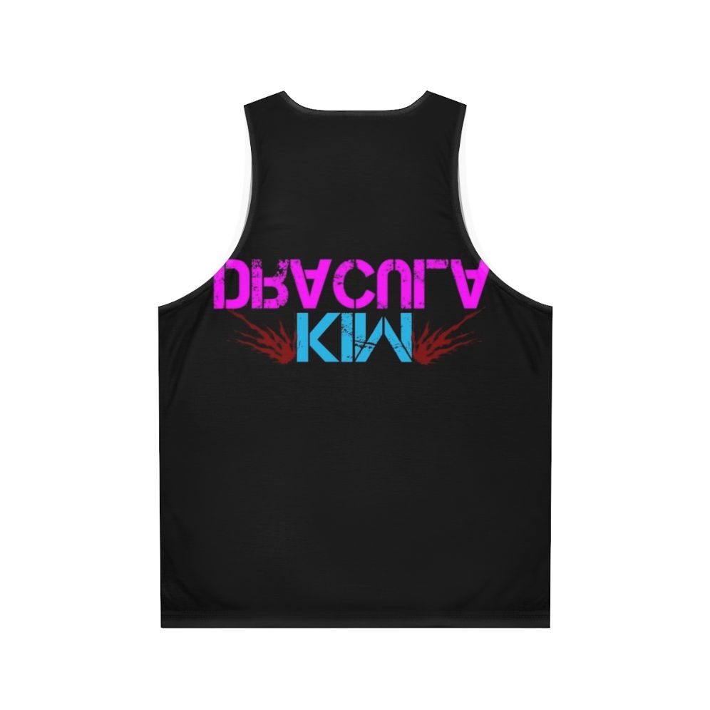 Goth metal punk industrial unisex tank top - Back