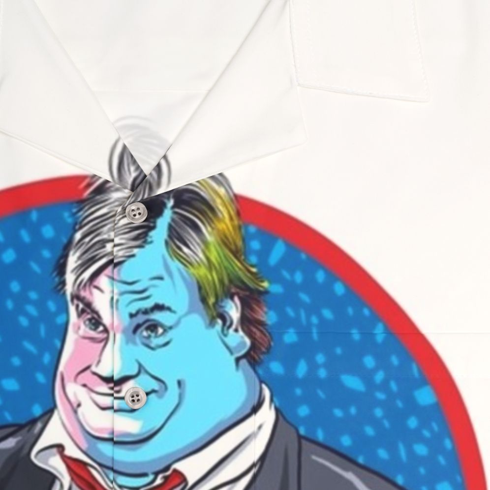 Chris Farley Hawaiian Shirt Design - Detail