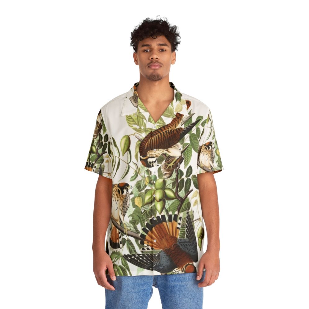 American Kestrel bird of prey Hawaiian Shirt - Lifestyle