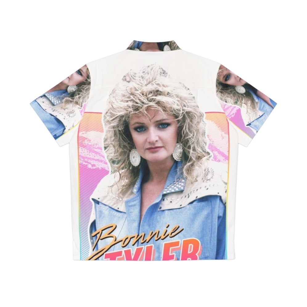 Bonnie Tyler 80s Inspired Hawaiian Shirt - Back