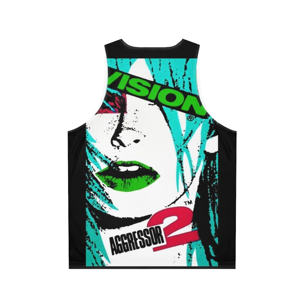 Vision Skateboards Retro Aggressor 2 Unisex Tank Top - Back