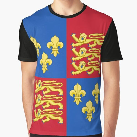 Henry V - Royal Arms of England (1399-1603) Graphic T-Shirt