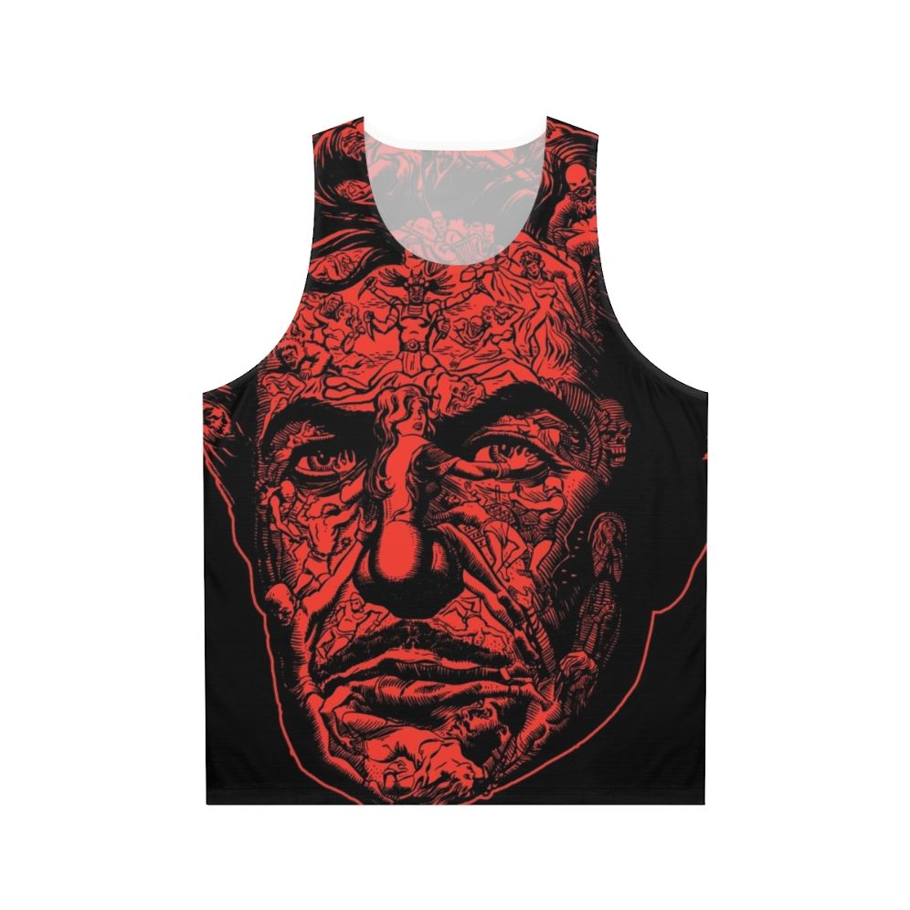 Minimalist Red Death Unisex Tank Top