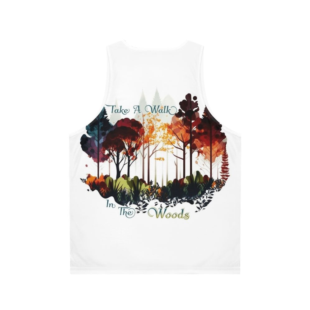 Unisex Nature-Inspired Tank Top - Back