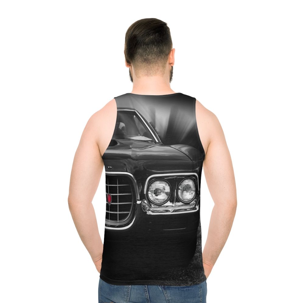 1972 Ford Gran Torino Sport Fastback Unisex Tank Top - men back