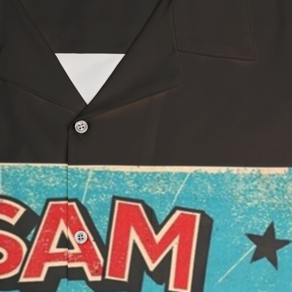 Sam Fender Indie Hawaiian Shirt - Detail