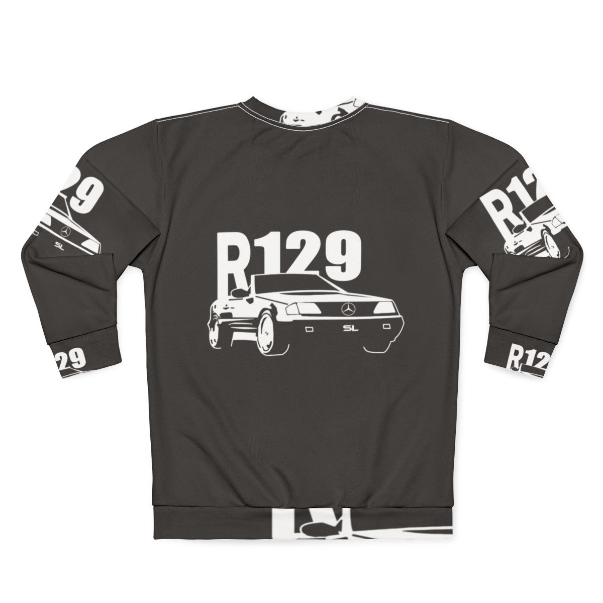 Classic R129 Sl Comfortable Unisex Sweatshirt - Back