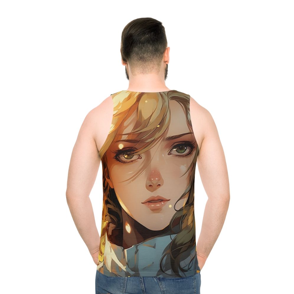 Castlevania Maria Renard Unisex Tank Top - men back