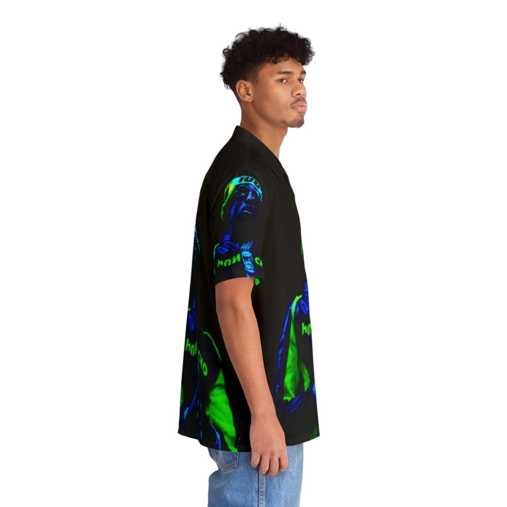 Quavo Neon Hawaiian Shirt - People Pight