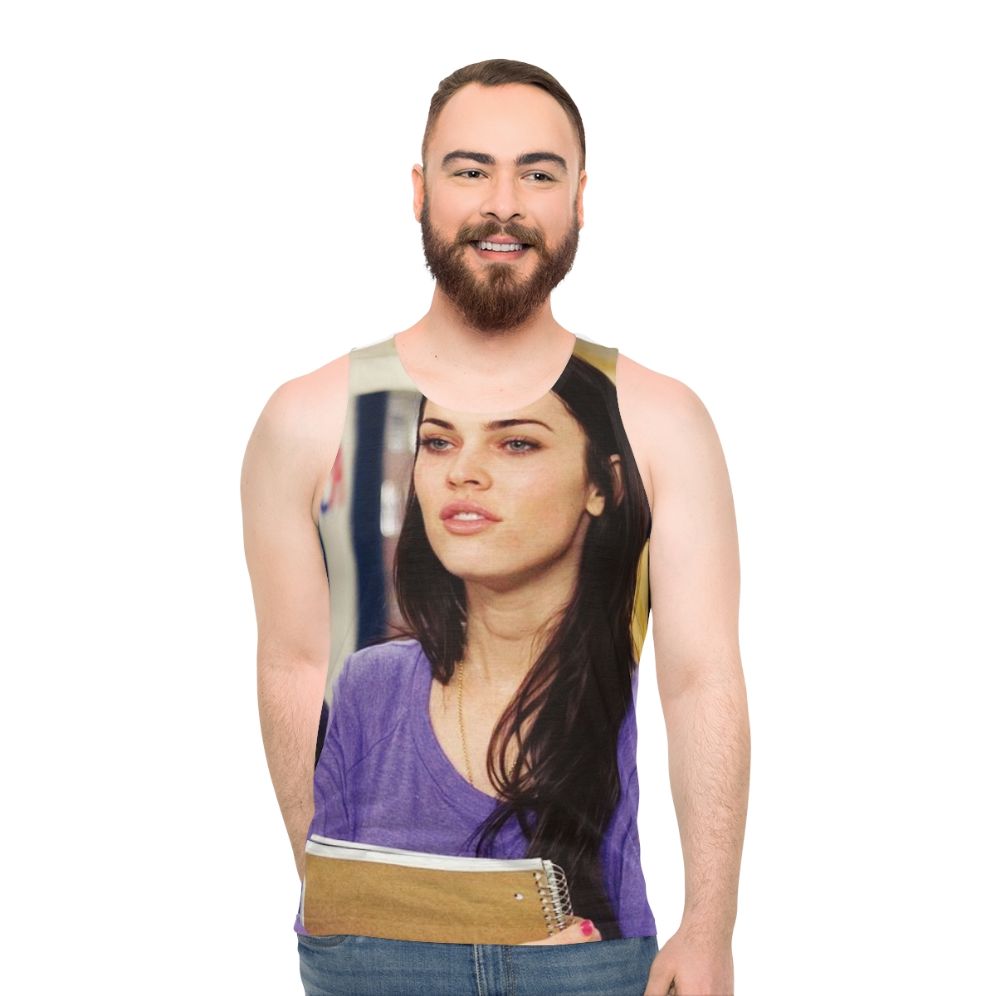 Unisex 'So Tired' movie-inspired graphic tank top - men