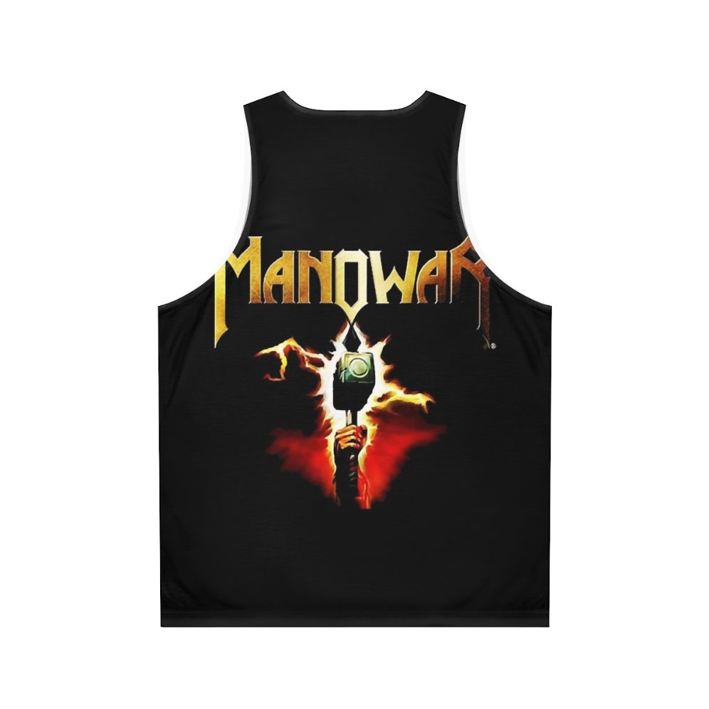 Manowar heavy metal unisex tank top - Back