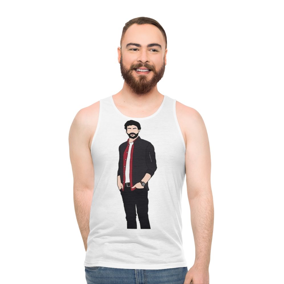 Money Heist The Professor Unisex Tank Top - men