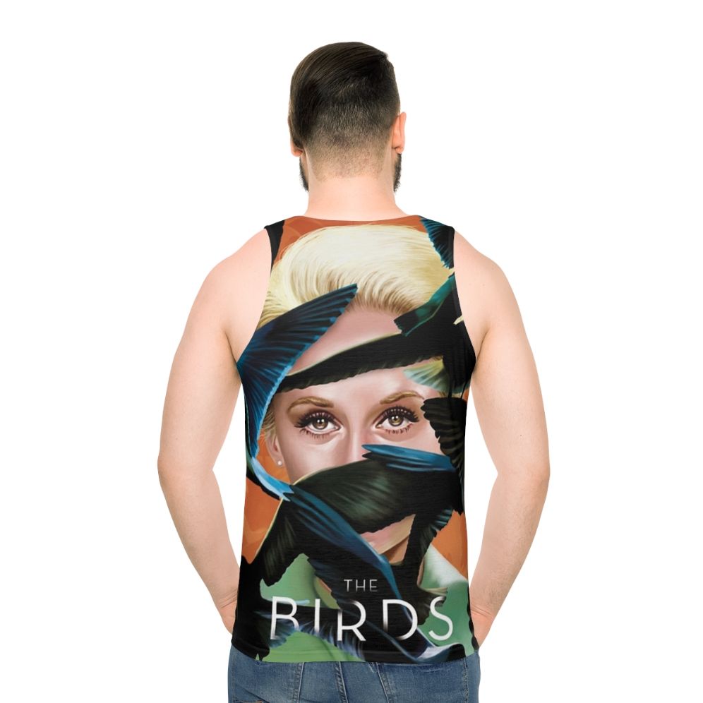 Tippi Hedren Inspired Unisex Tank Top - men back