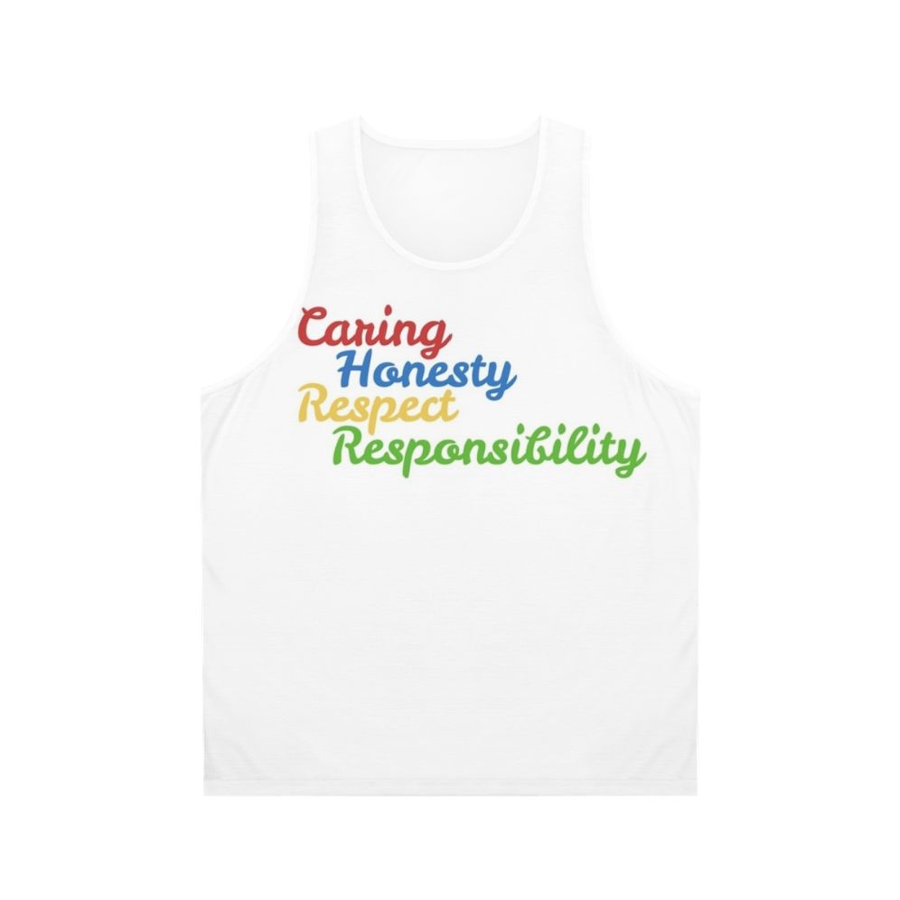 YMCA Core Values Unisex Tank Top