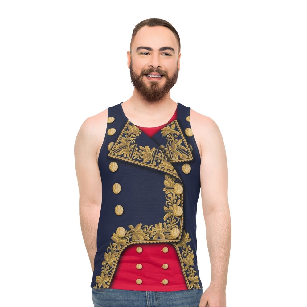 Napoleonic General Vintage French Army Uniform Tank Top - men