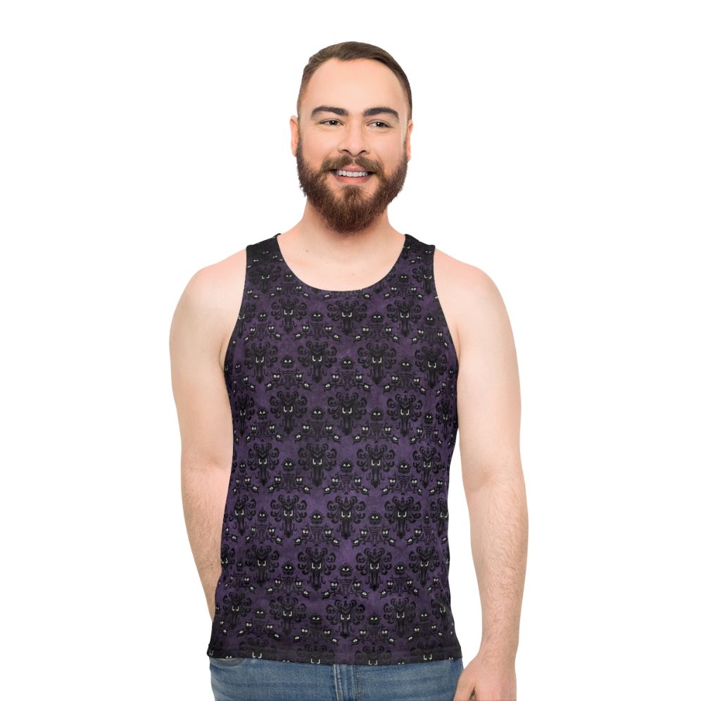 Haunted Mansion inspired unisex tank top - men