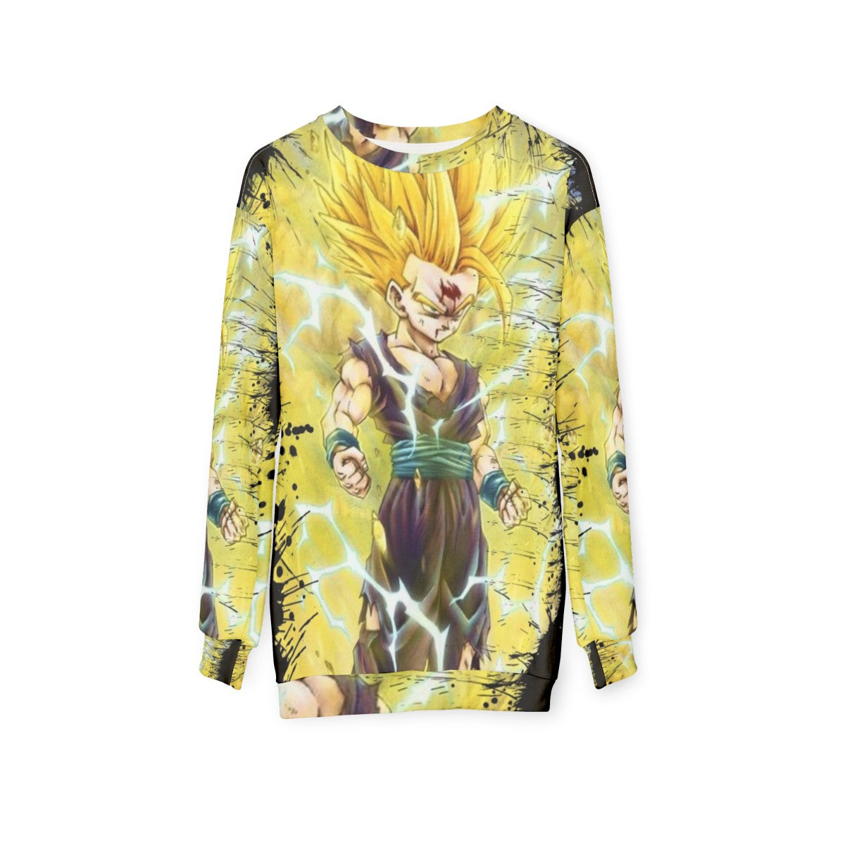 Gohan SSJ2 Dragon Ball Z Sweatshirt - hanging