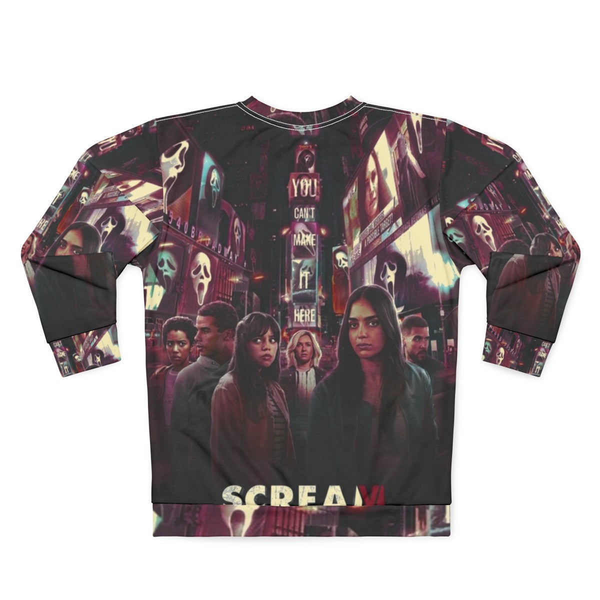 Scream 6 "You Failed Here" Horror Movie Sweatshirt - Back