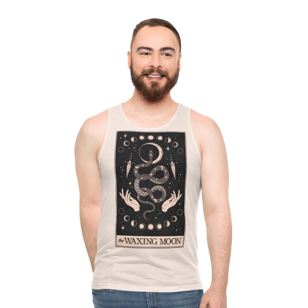 Waxing Moon Unisex Magical Tank Top - men