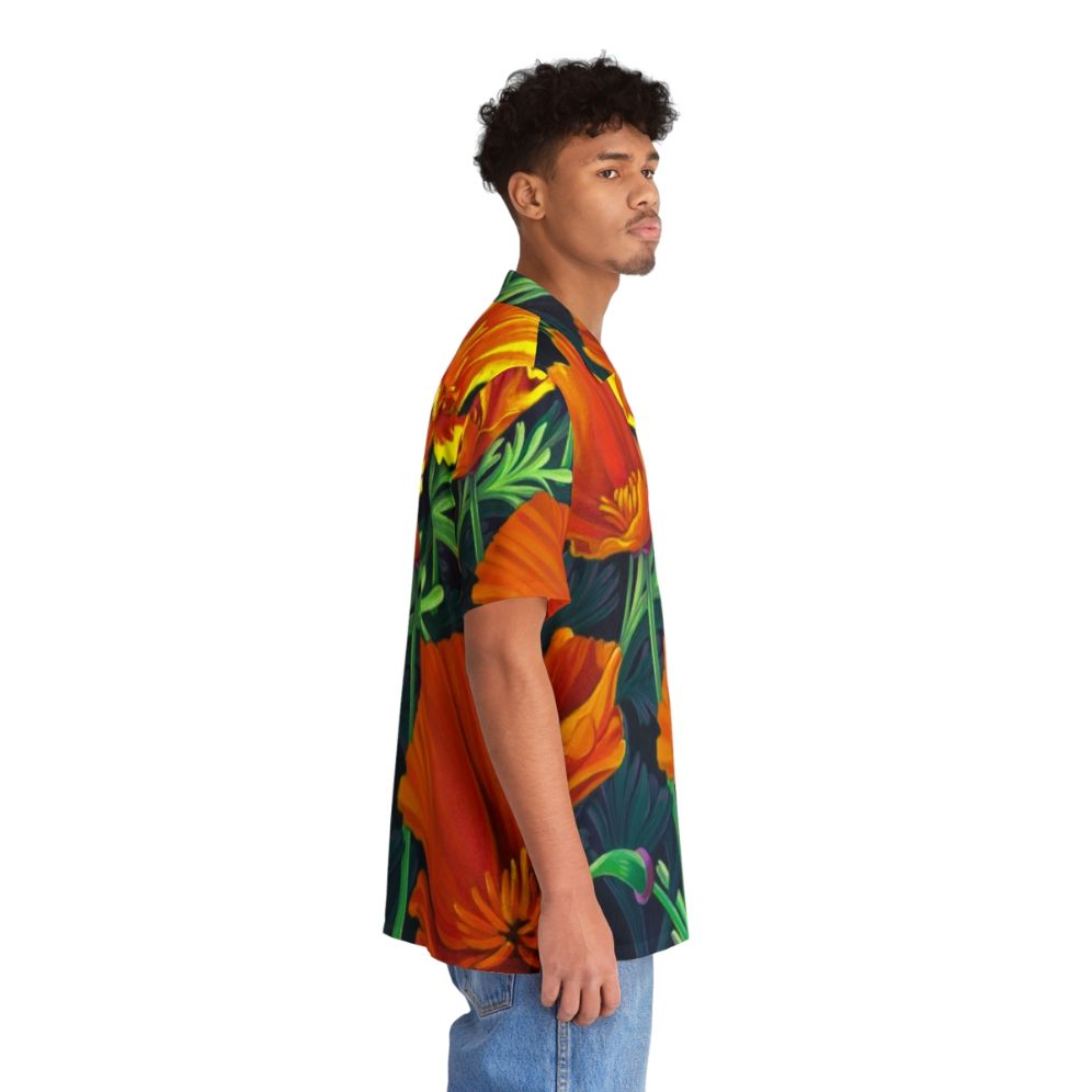 California Poppies Hawaiian Shirt - People Pight