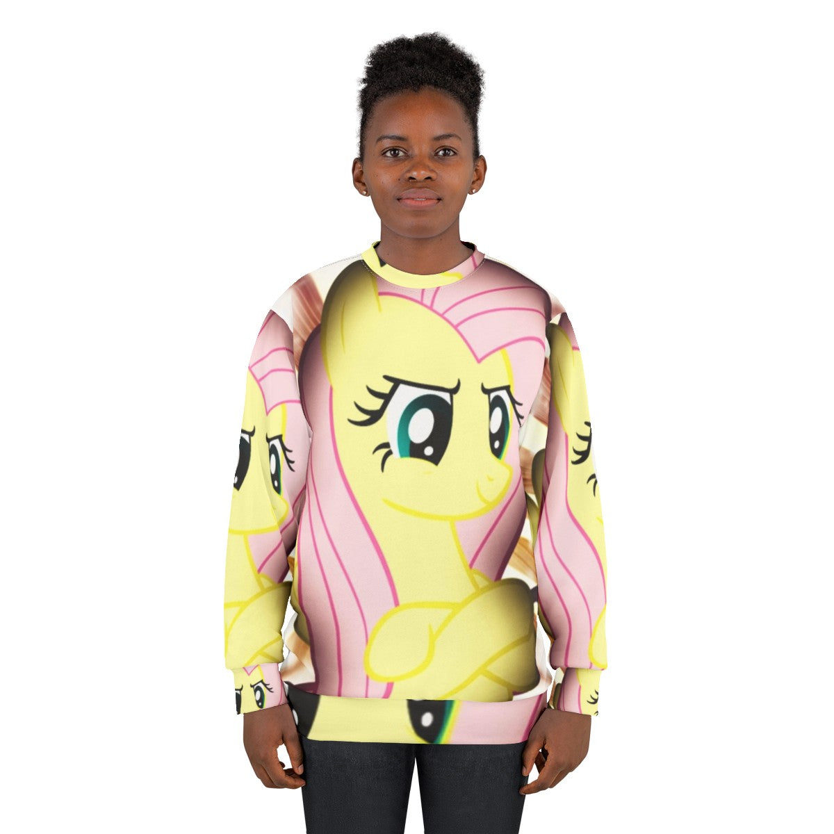 Fluttershy Inspired Sweatshirt - women