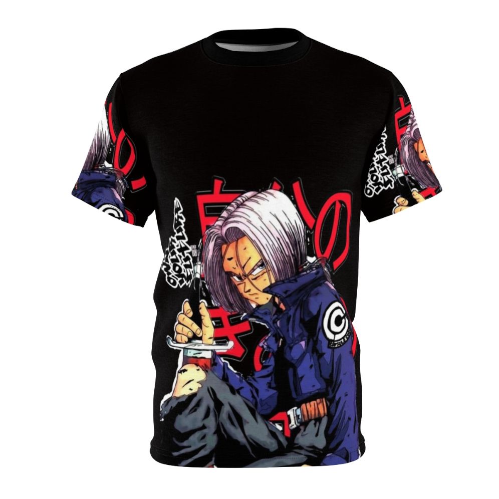 Anime-inspired DBZ Trunks T-shirt featuring Future Trunks design