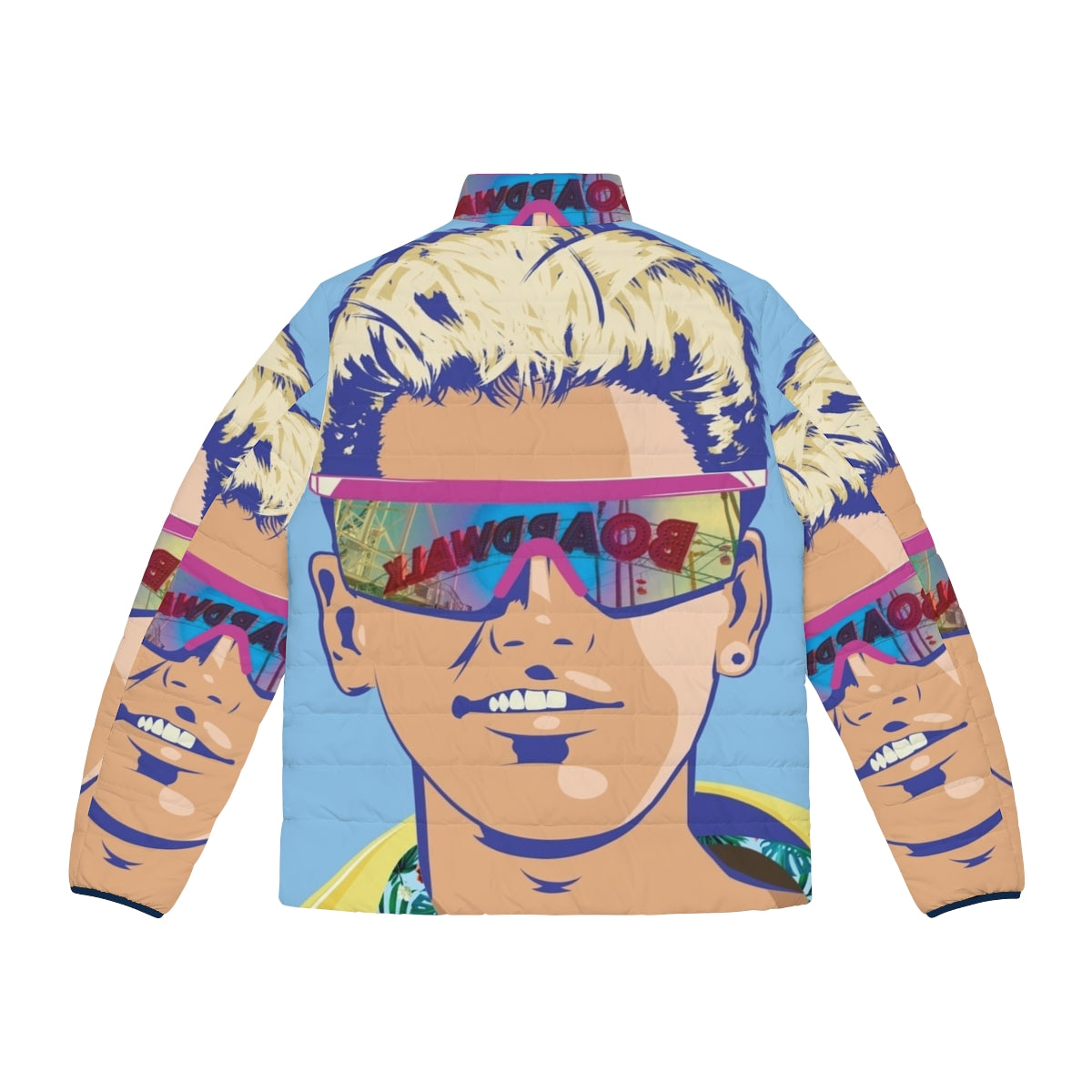 Corey Haim's 'Lost Boys' inspired puffer jacket - Back