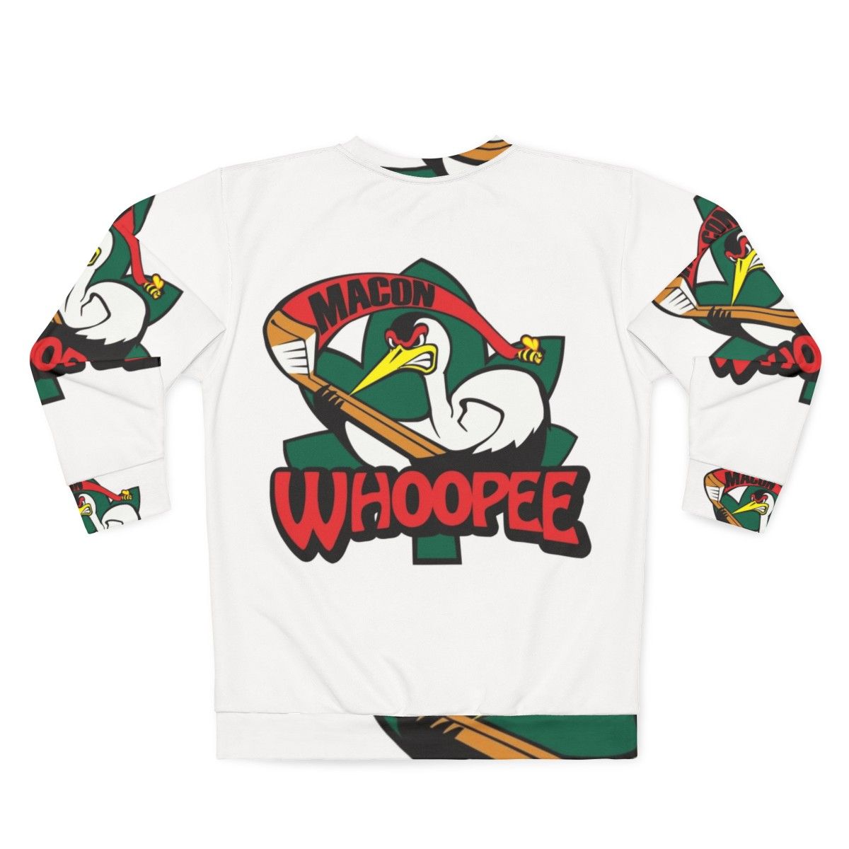 Macon Whoopee Hockey Sweatshirt - Back