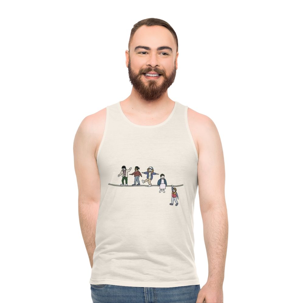 Stranger Things The Acrobat and The Flea Unisex Tank Top - men