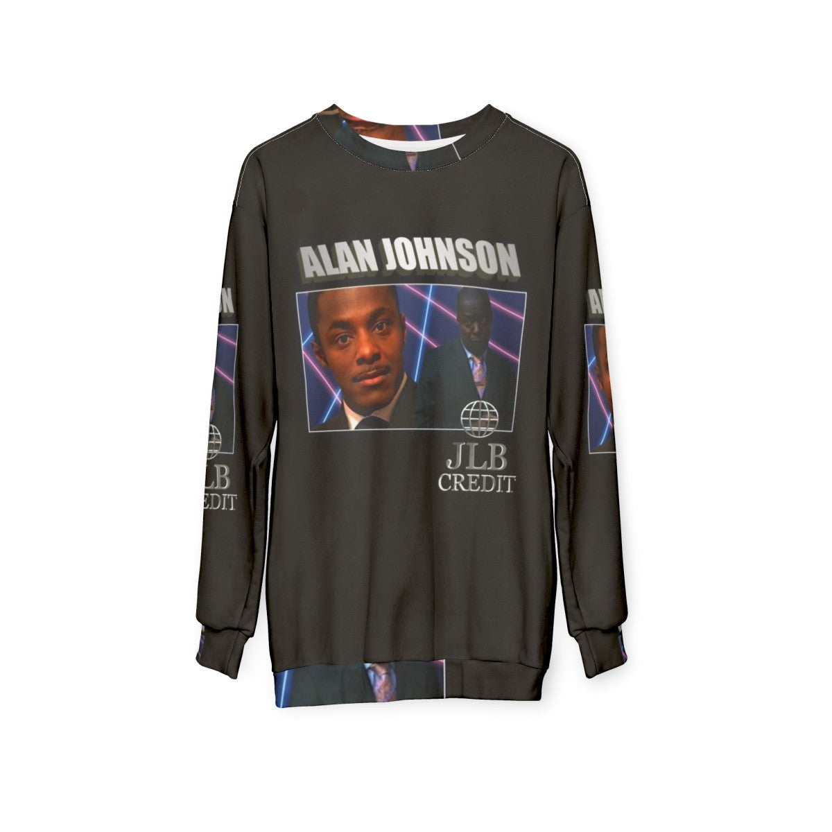 Peep Show Alan Johnson 90s Comedy Tribute Sweatshirt - hanging