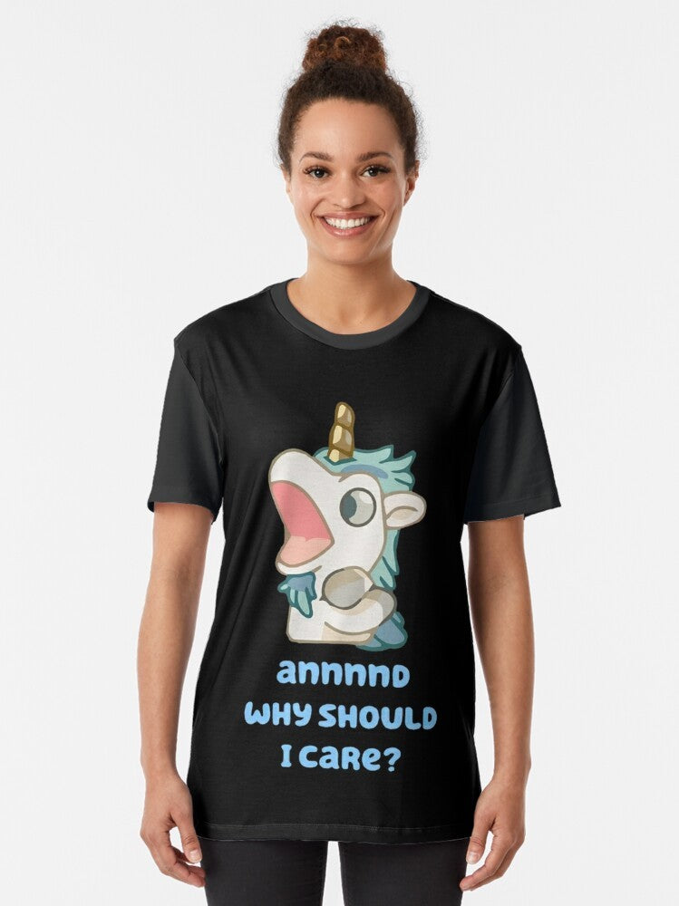 Bluey Unicorse Kiss Graphic T-Shirt - Women