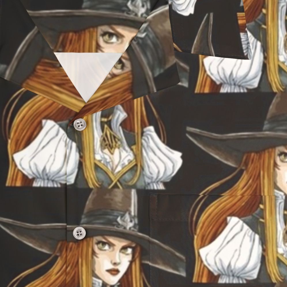 Lisa Mother of Alucard in Castlevania Netflix Hawaiian Shirt - Detail