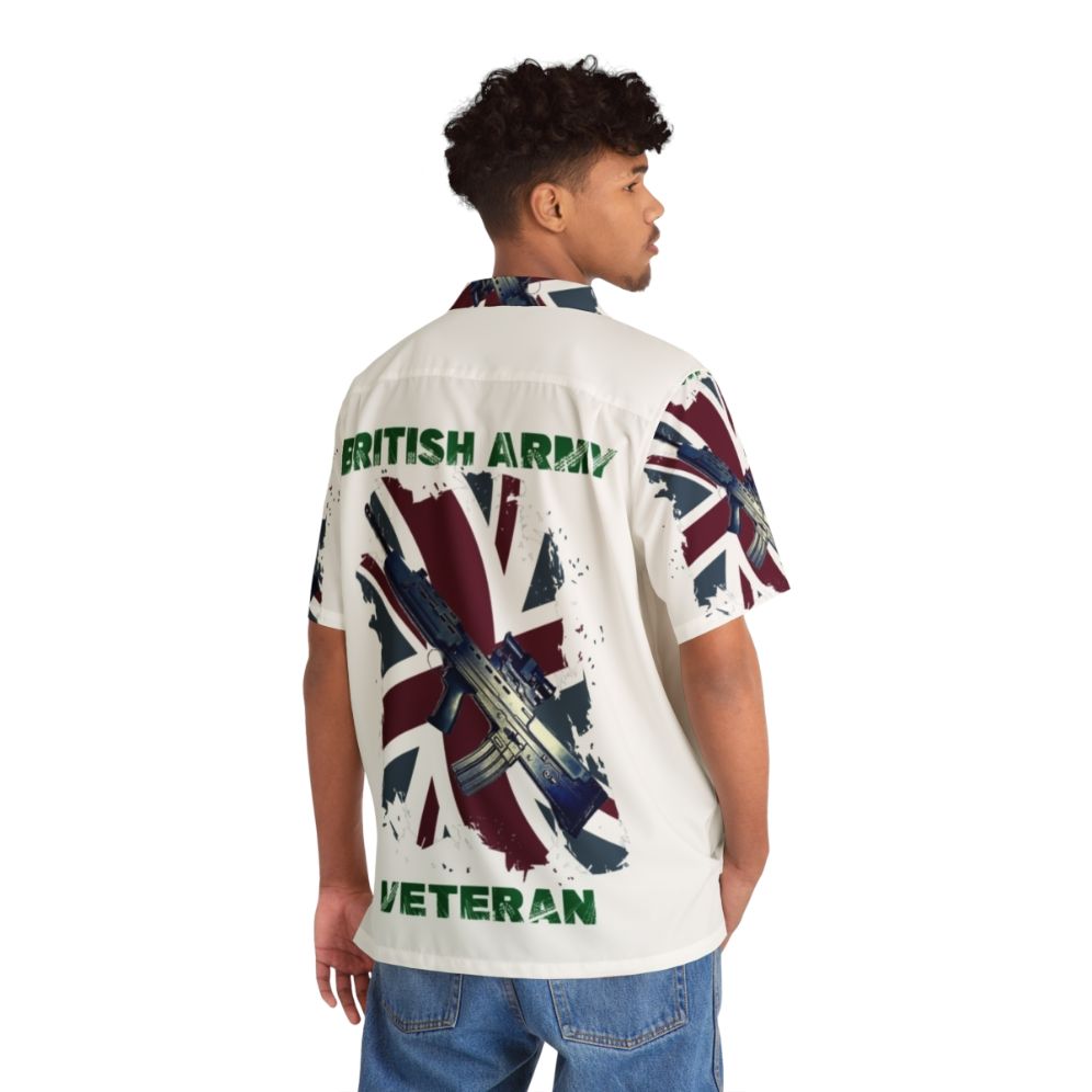 British military Hawaiian shirt for army veterans and UK soldiers - People Back