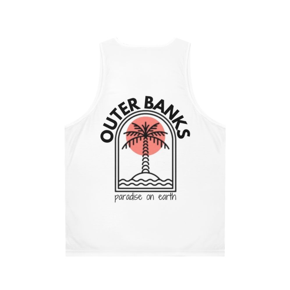 Vintage OBX unisex tank top - Back