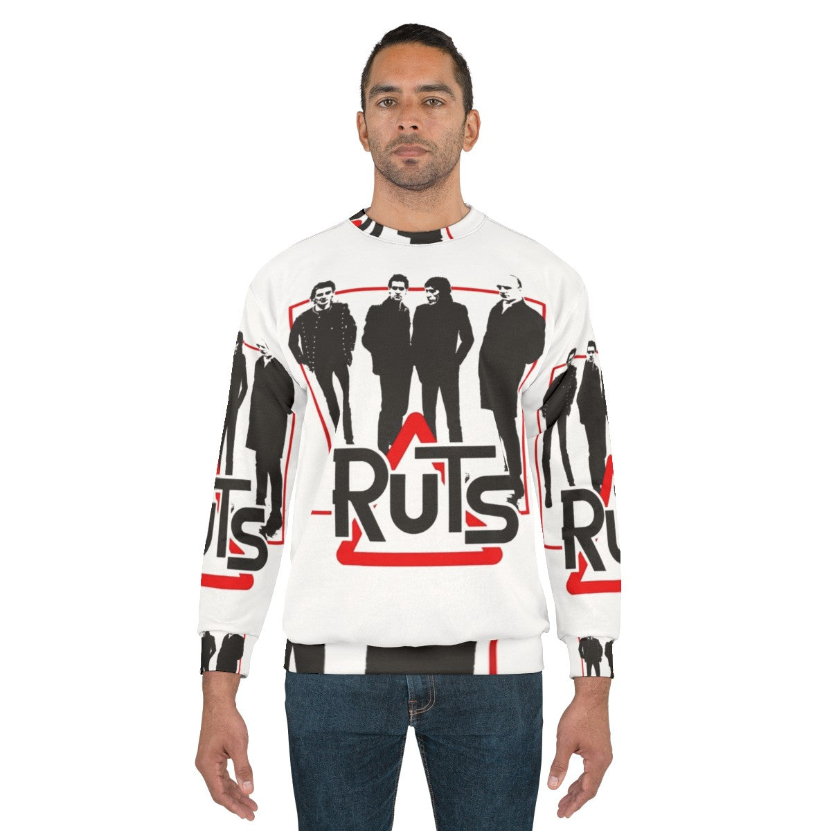 Vintage The Ruts Punk Rock Sweatshirt - men