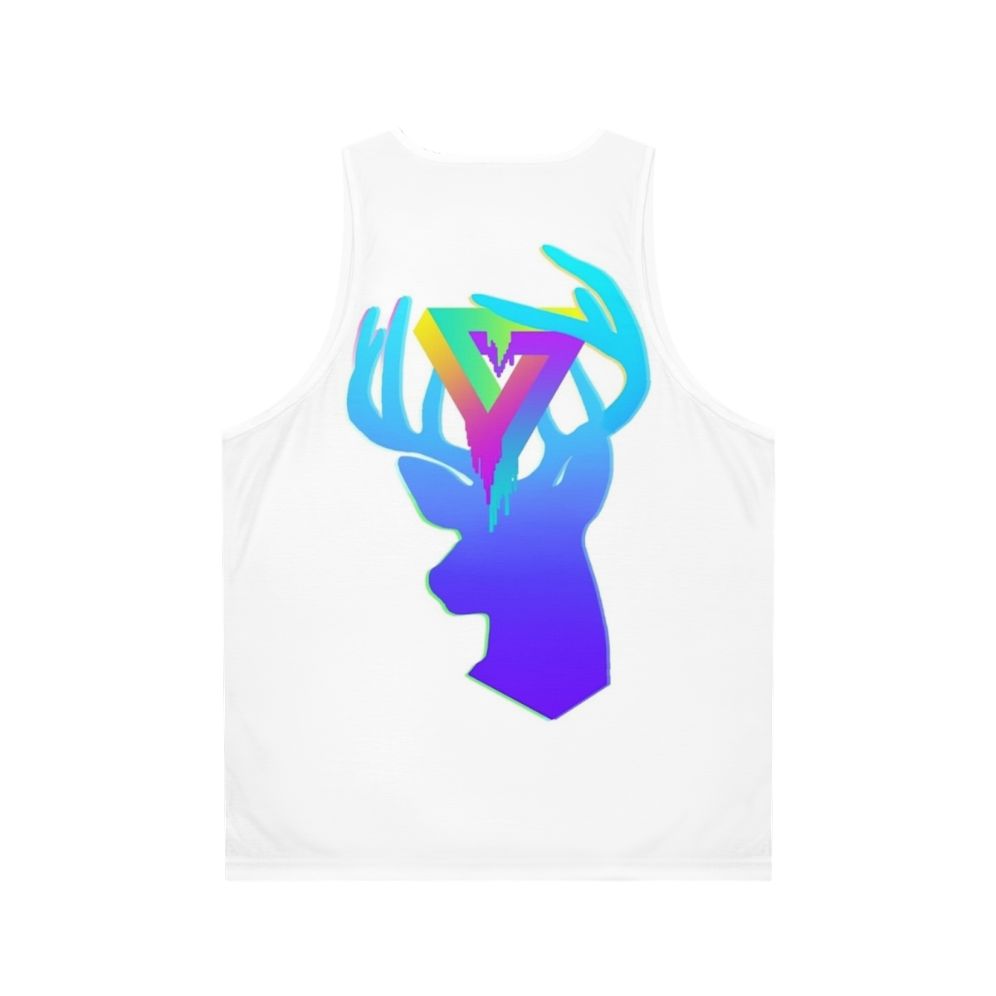 Neon Deer Acrylic Unisex Tank Top - Back