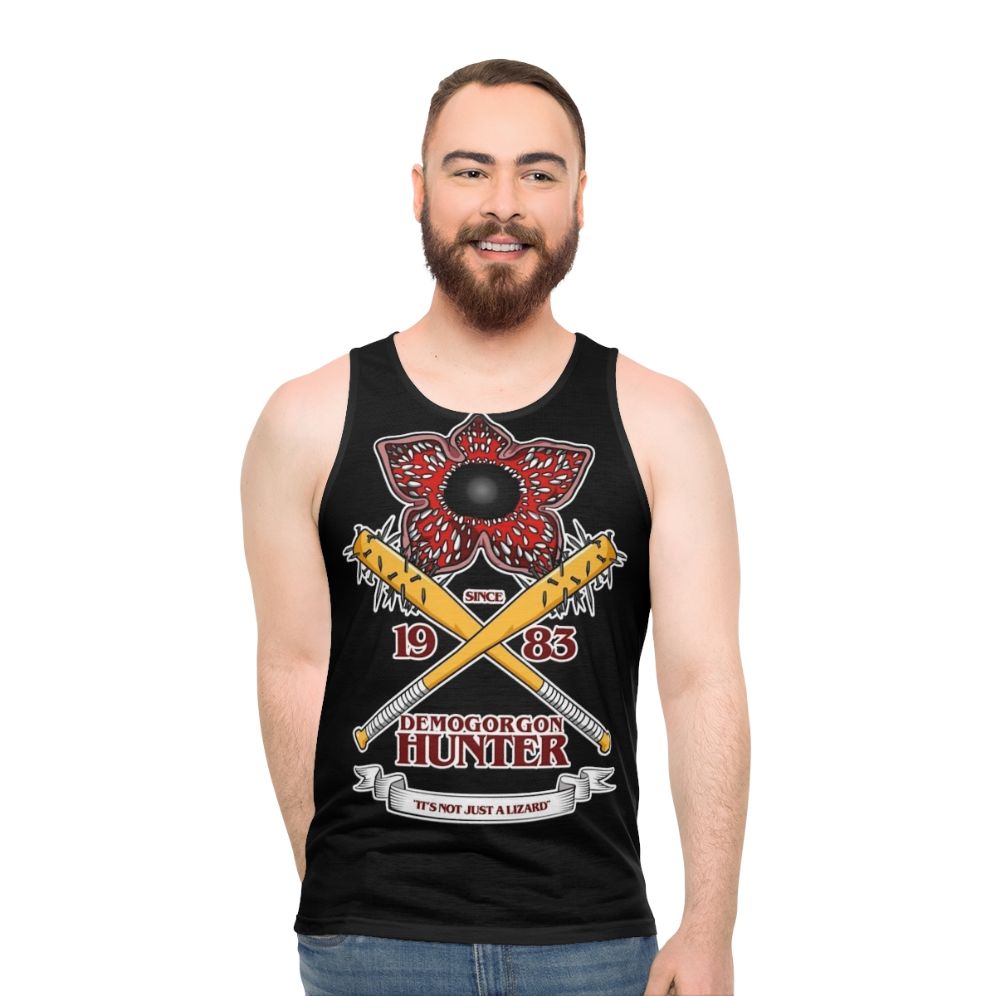 Stranger Things Demogorgon Hunter Unisex Tank Top - men