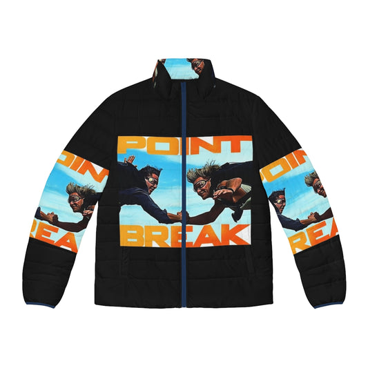 Point Break Puffer Jacket featuring Patrick Swayze and Keanu Reeves