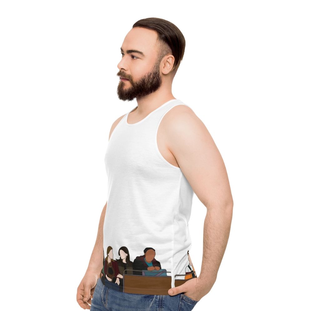 Sex Education Maeve Wiley Unisex Netflix Tank Top - men side