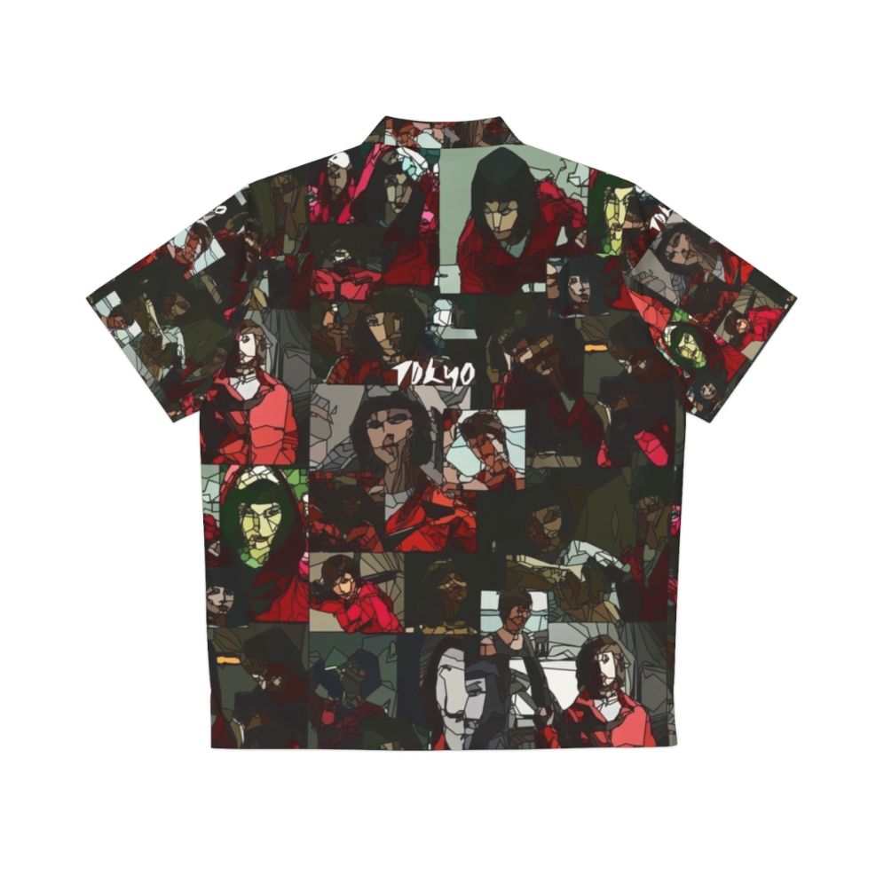 Money Heist Tokyo Fanart Hawaiian Shirt - Back