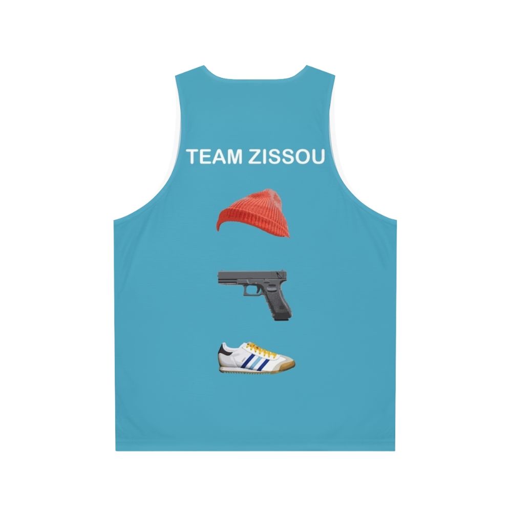 Team Zissou Unisex Tank Top - Back