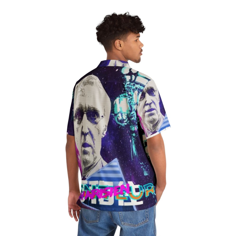 Vaporwave Hawaiian Shirt featuring Henry De Lesquen and Yugissou design - People Back