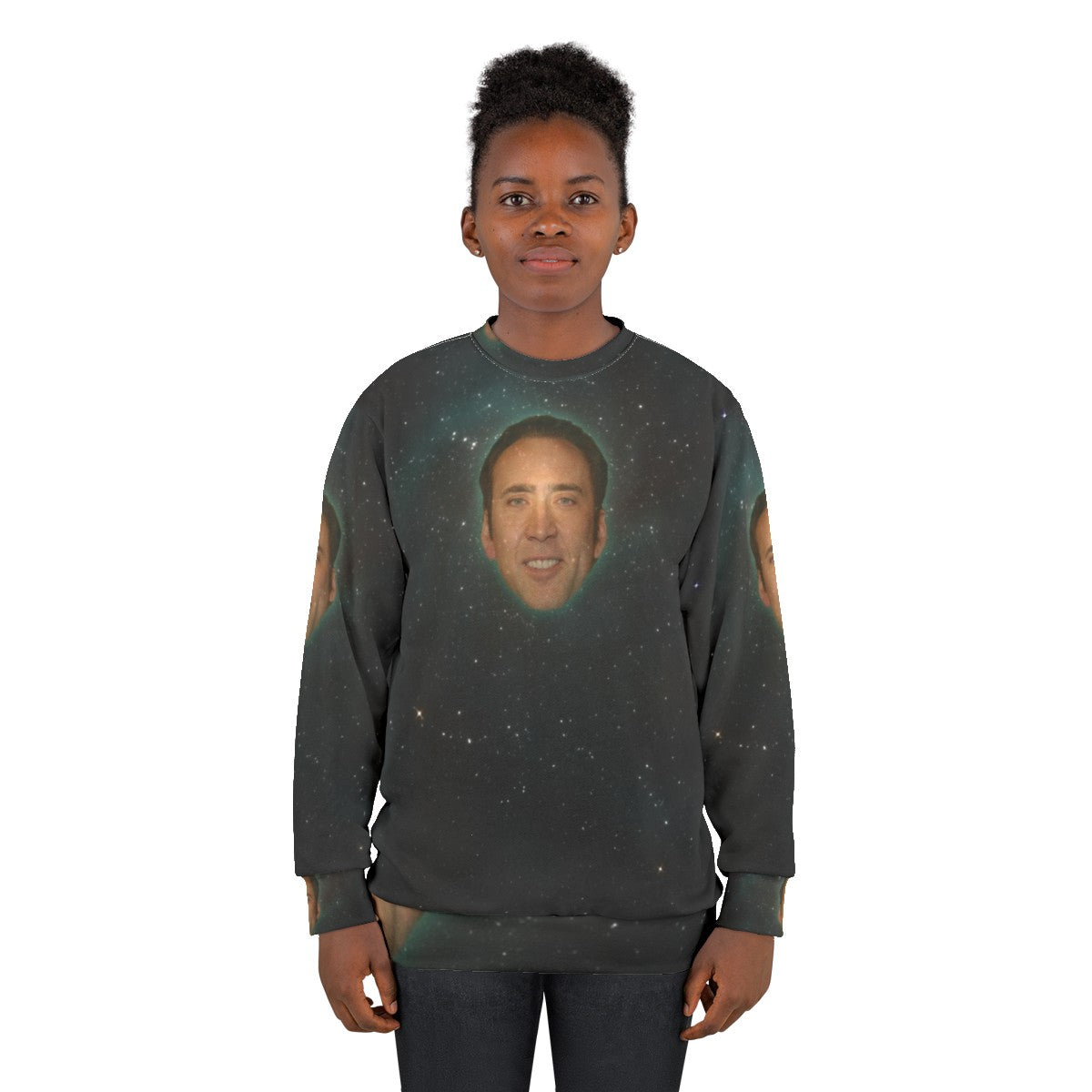 Nicolas Cage "Lord of the Cosmos" Sweatshirt - women