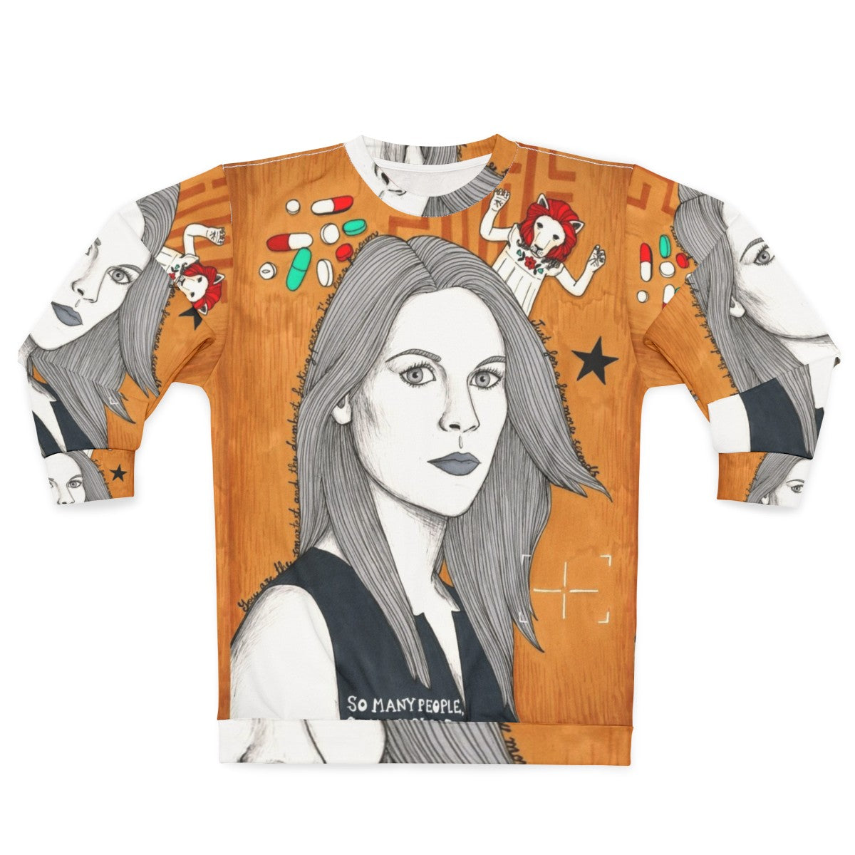 Carrie Mathison Homeland TV Series Fan Art Sweatshirt