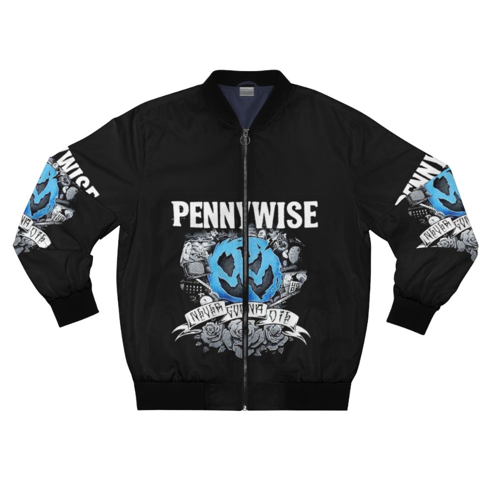 Pennywise Bomber Jacket - Featuring the Iconic Horror Movie Character