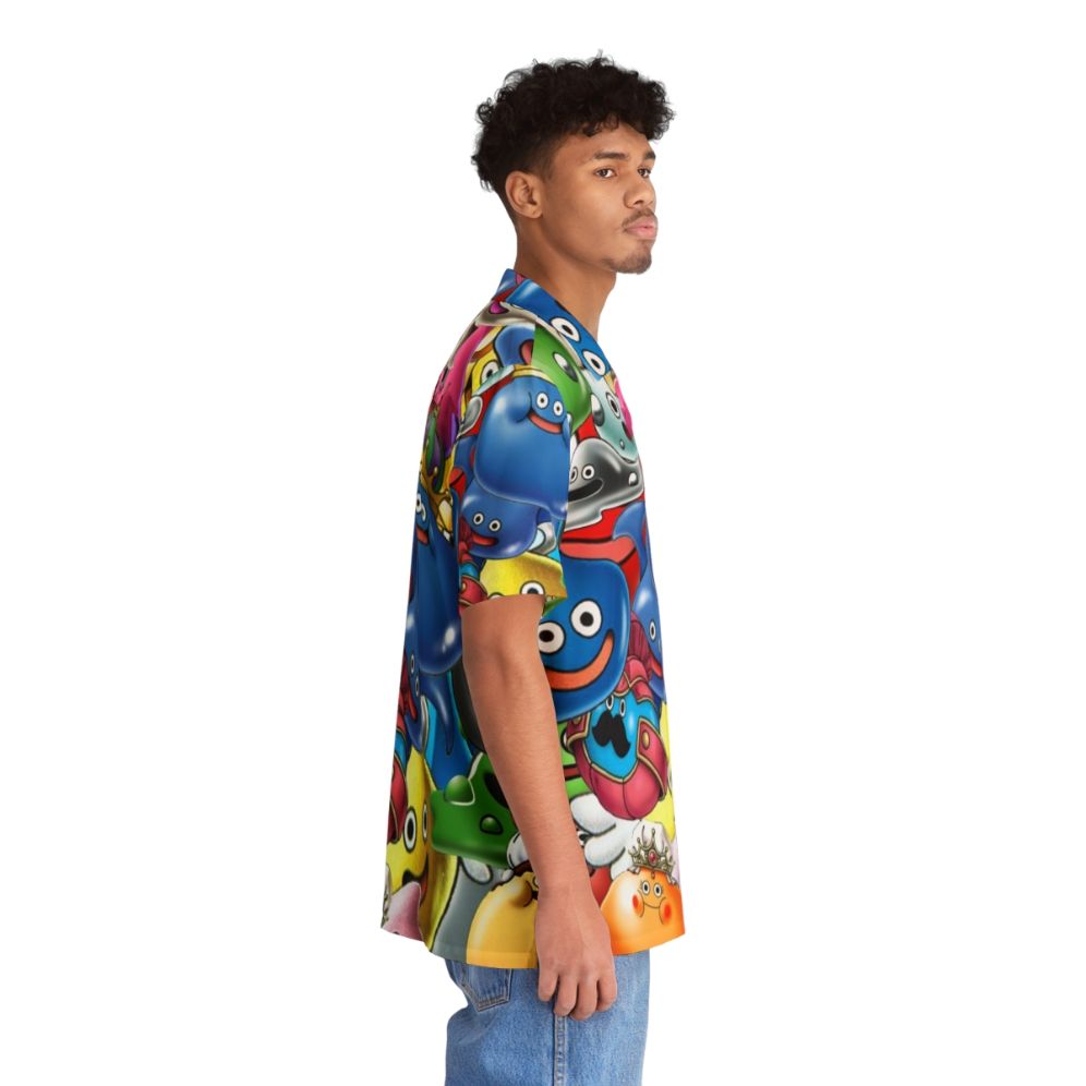 Dragon Quest Slimes Hawaiian Shirt - People Pight